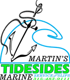 Martin's Tidesides Marine logo